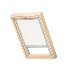VELUX DSL 1025S Solar Powered Blackout Blinds White (Various Sizes)