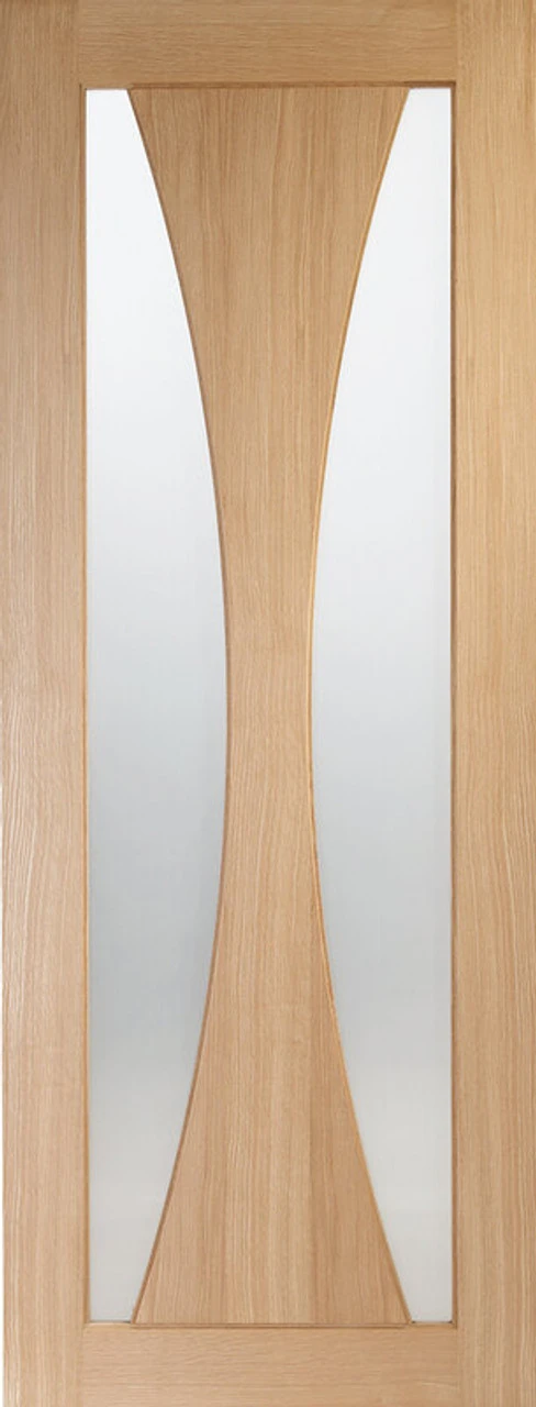 XL Verona Internal Oak Fire Door With Clear Glass 1 XL Verona Internal Oak Fire Door With Clear Glass