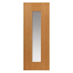 JB Kind Fuji Oak Glazed Door