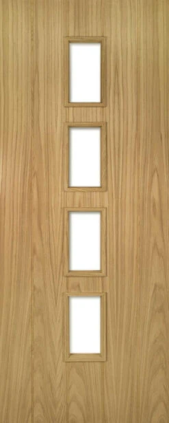 Deanta Galway Oak Glazed Door
