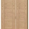 XL Palermo Bi-Fold Internal Oak Door