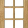 Deanta Bristol Oak Glazed Door