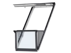 Velux GDL 2066P1 Roof Balcony White Painted (Various Sizes)