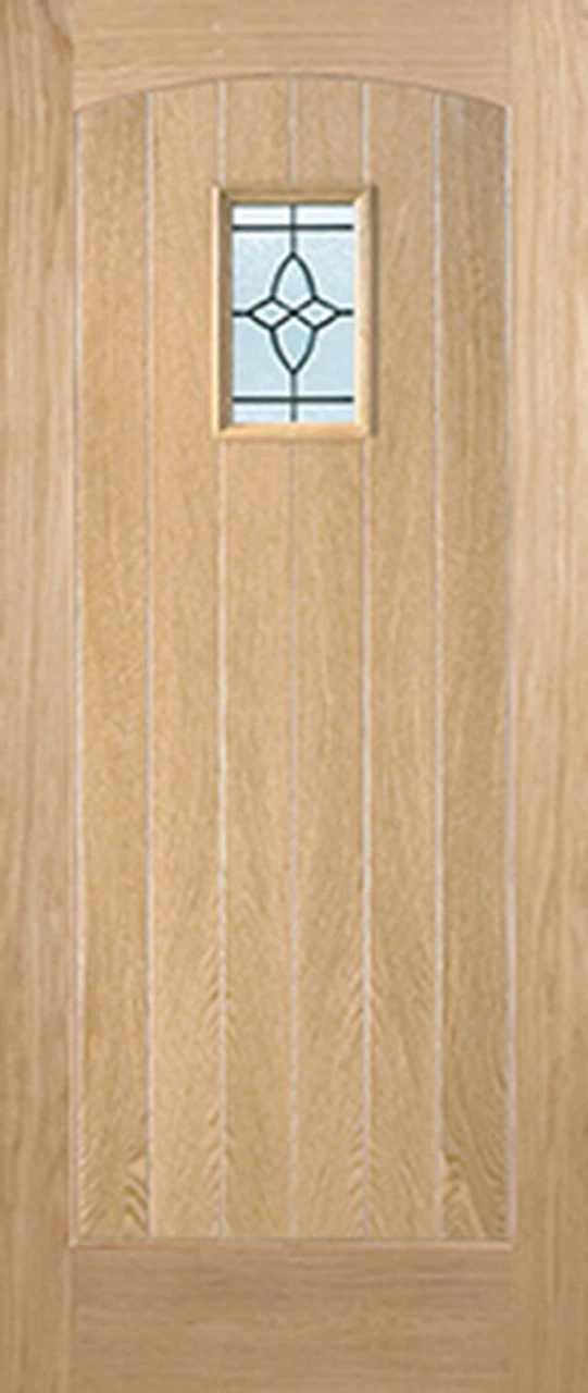 LPD Cottage Oak Glazed Door 1 LPD Cottage Oak Glazed Door