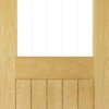 Deanta Ely Oak 1L Half Glazed Door