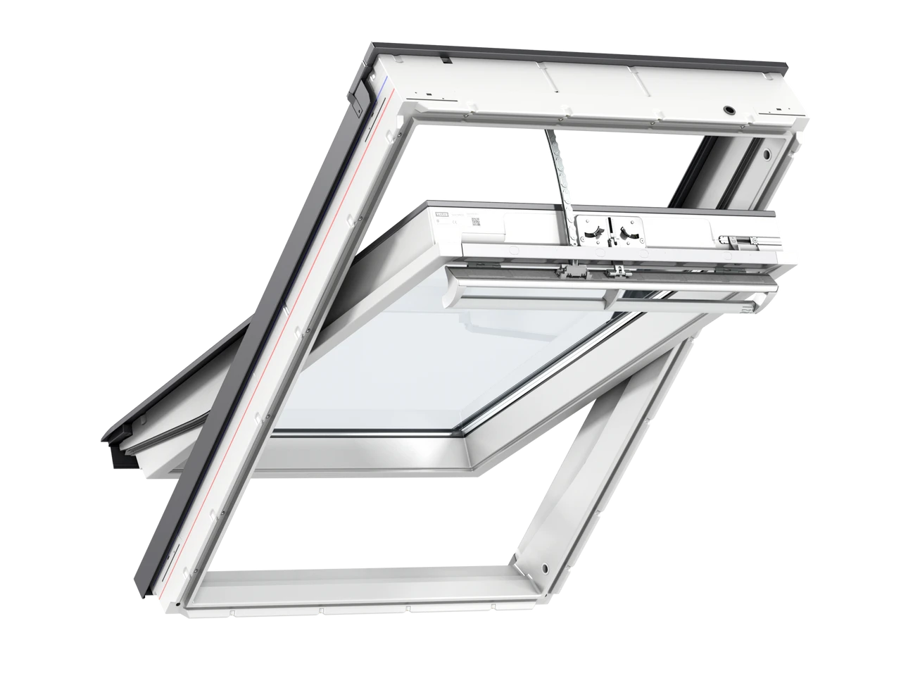Velux GGU 006821U White Polyurethane Electric Centre Pivot Roof Window (Various Sizes) 1 Velux GGU 006821U White Polyurethane Electric Centre Pivot Roof Window (Various Sizes)