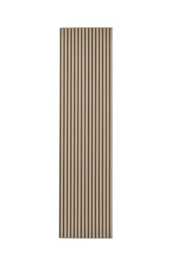 Cheshire Moulding Acoustic Slat Wall Panel Walnut 2400 X 605 X 22mm (WPKT12)