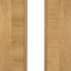 Deanta Seville Fully Finished Oak Glazed Fire Door