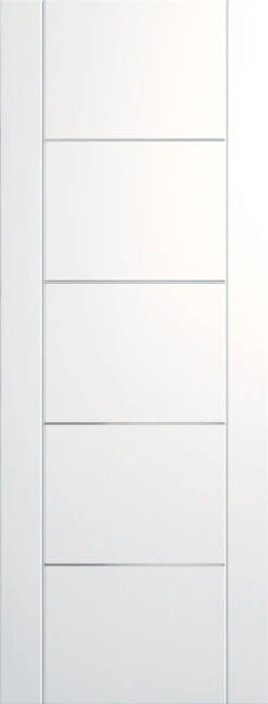 XL Portici Pre-Finished Internal White Fire Door