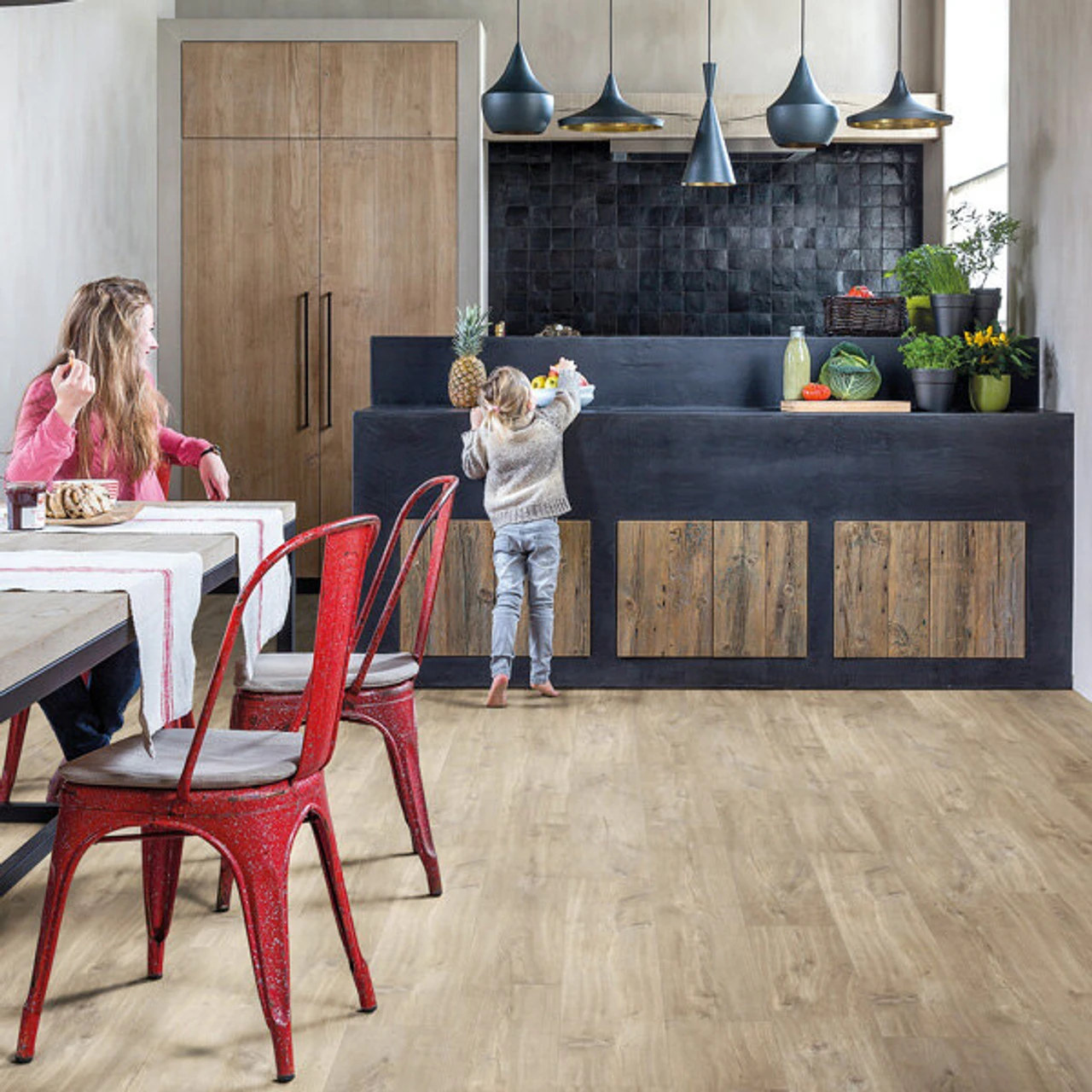 Quick Step Balance Click Plus Canyon Oak Light Brown Classic Livyn Vinyl Flooring (2.105m2) 2 Quick Step Balance Click Plus Canyon Oak Light Brown Classic Livyn Vinyl Flooring (2.105m2) - Image 2