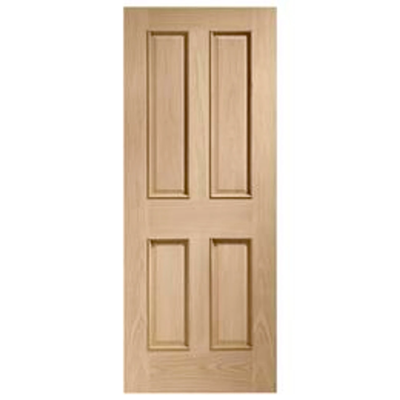Victorian 4 Panel Oak Door With Raised Mouldings 1 Victorian 4 Panel Oak Door With Raised Mouldings