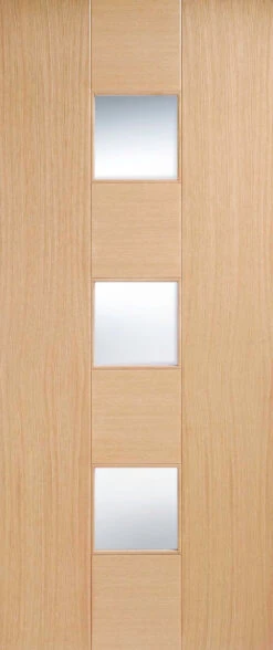LPD Catalonia Fully Finished Oak Glazed Door