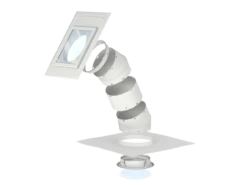 Velux TLR 0K10 2010 Sun Tunnel Rigid Tube For Slate 10in 250mm