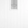 XL Tricoya Westminster External Double Glazed Door With Clear Glass 1981 X 838 X 44mm (33'')