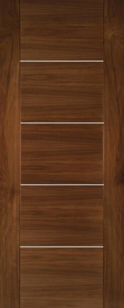 Deanta Valencia Fully Finished Walnut Fire Door