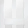 XL Malton Shaker Internal White Primed Clear Glass Door