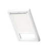 Velux DSL 1025SWL Standard White Solar Blackout Blind & White Side Channels