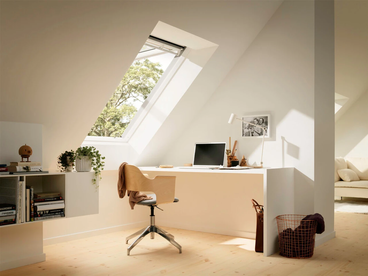 VELUX GPL 2070 Top Hung Roof Window White Painted (PK/CK/FK/UK/MK/SK) Various Sizes 9 VELUX GPL 2070 Top Hung Roof Window White Painted (PK/CK/FK/UK/MK/SK) Various Sizes - Image 9