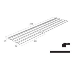 Cheshire Mouldings Modern Shaker Wall Panel Kit MDF 1000 X 2000mm (WPKT2) -Deals Floorboards Store t.tlx q5qzneR.Vqz0MD9nhq.q roq4. 70049.1698717723