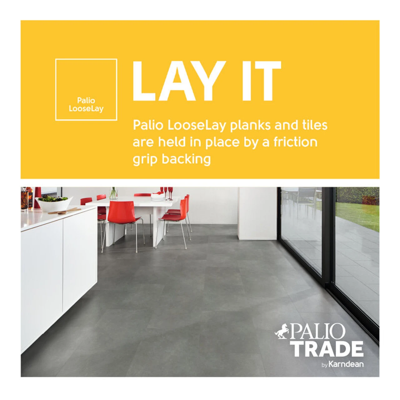 Karndean Tino Palio LooseLay PVC Flooring 500 X 610 X 4.5mm (3.05m2 Pack) 9 Karndean Tino Palio LooseLay PVC Flooring 500 X 610 X 4.5mm (3.05m2 Pack) - Image 9