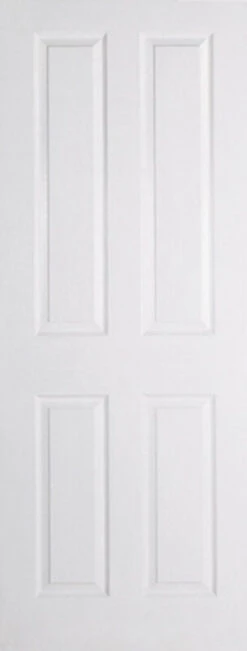 LPD 4 Panel White Primed Fire Door