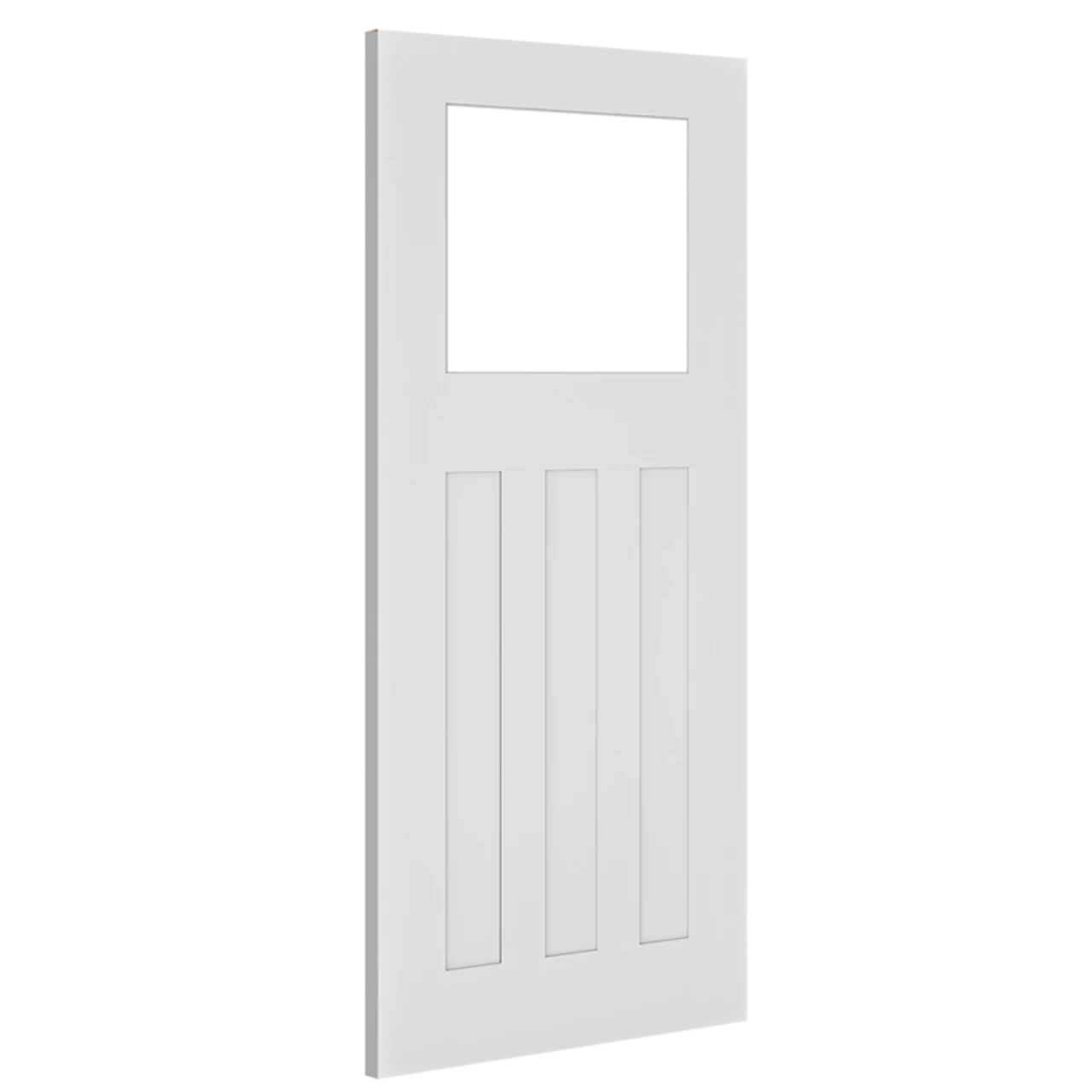 Deanta Cambridge White Primed Glazed Door 3 Deanta Cambridge White Primed Glazed Door - Image 3